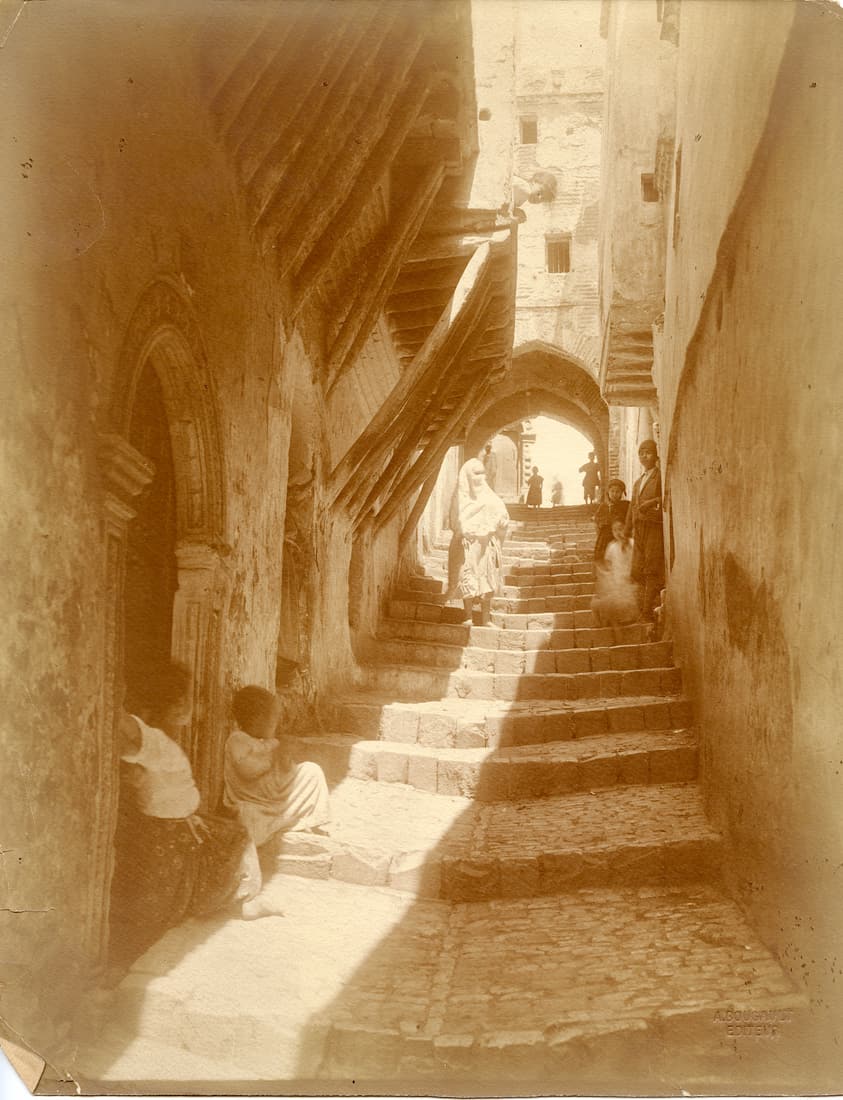 Antique Photo By Alexandre Bougault North Africa, 19th C. (1 of 2)