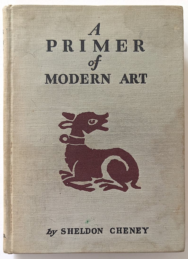 Vintage Book A Primer of Modern Art by Sheldon Cheney: The provenance of this item is from a WWII veteran collector in Georgia. This lot is located in Boca Raton, Fl and its shipment will be made directly by Artelisted. Shipping insurance is the responsib