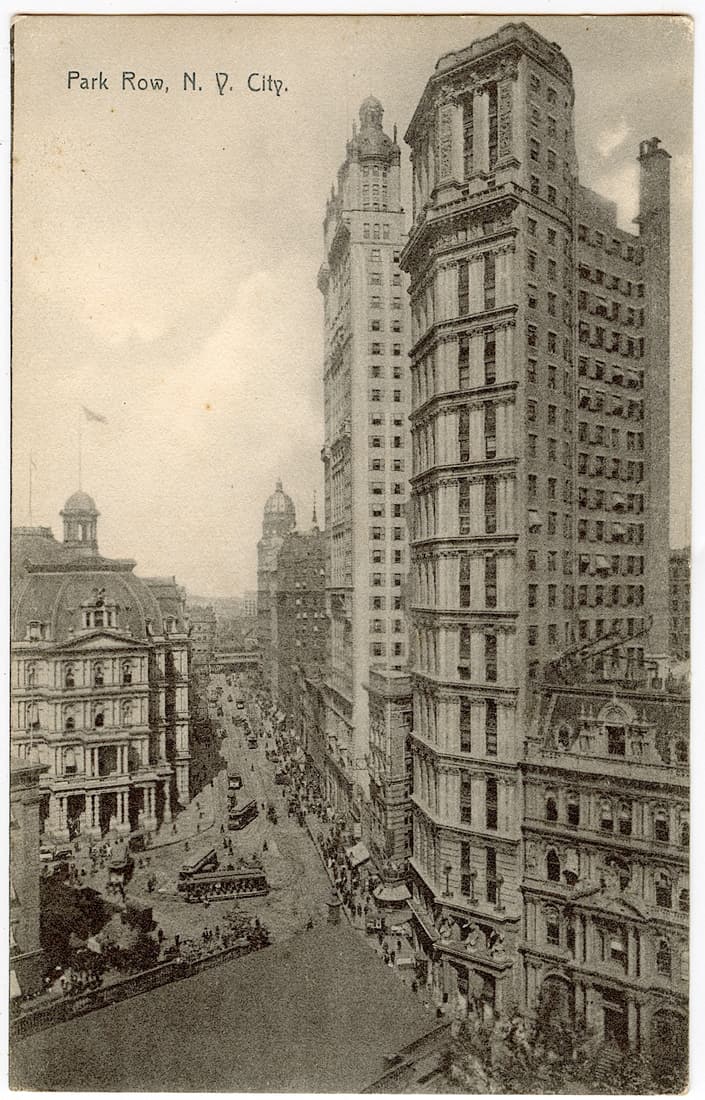 Vintage Rare Postcard New York NY N.Y.: ABOUT POSTCARDS: The study and collecting of postcards is termed deltiology (from Greek deltion, small writing tablet, and English -logy, the study of). Rarity. As with all antique items, rarity bring