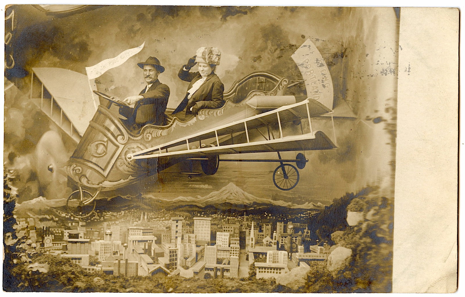 Vintage Original Real Photo Postcard Pioneers Aviation: ABOUT POSTCARDS: The study and collecting of postcards is termed deltiology (from Greek deltion, small writing tablet, and English -logy, the study of). Rarity. As with all antique items, rarity bring