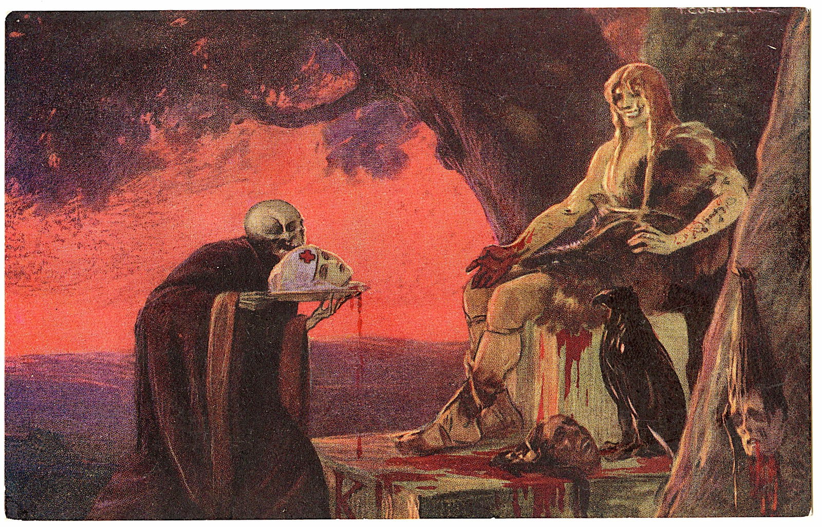 Vintage Original Postcard T. CORBELLA WWI (1 of 2)