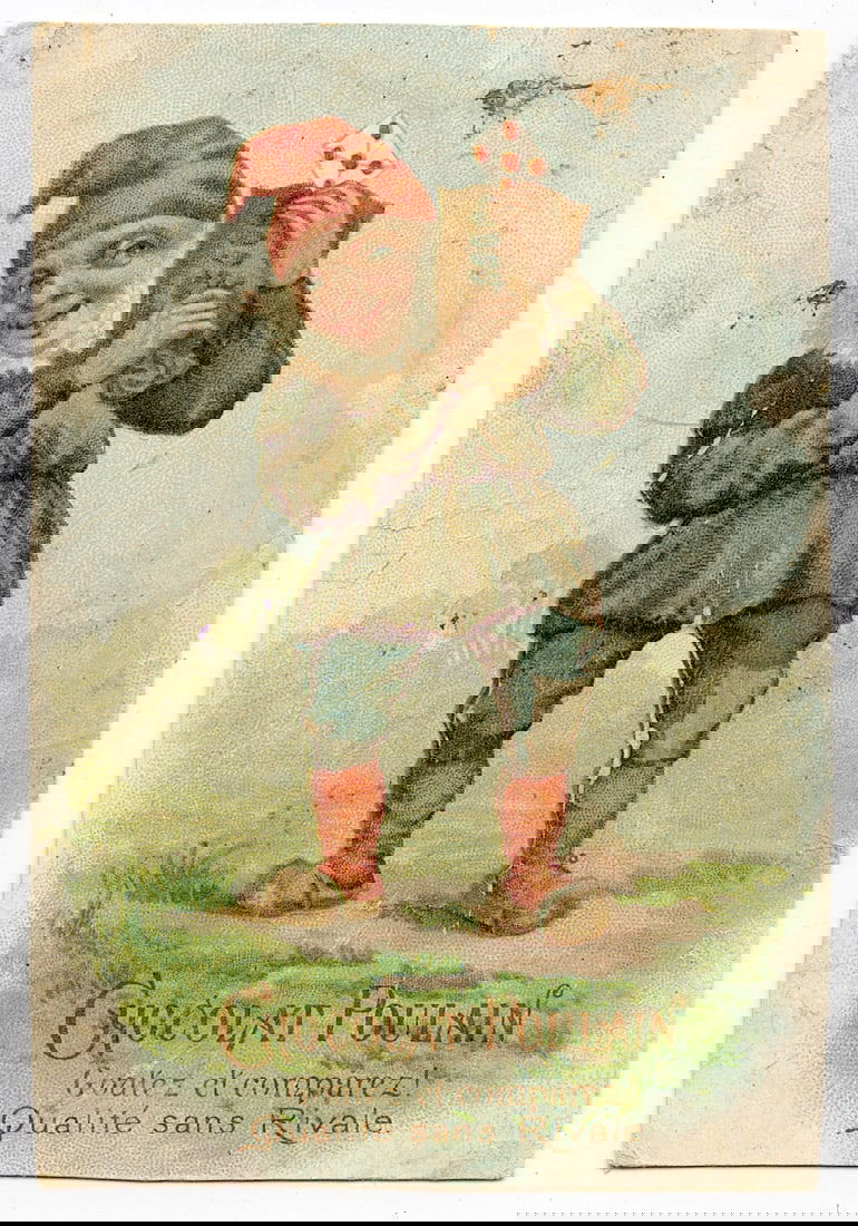 Scarce Antique Ephemera Original Rare Tradecard (1 of 2)