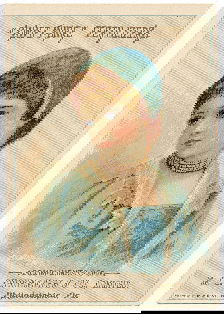 Scarce Antique Ephemera Original Rare Tradecard (1 of 2)