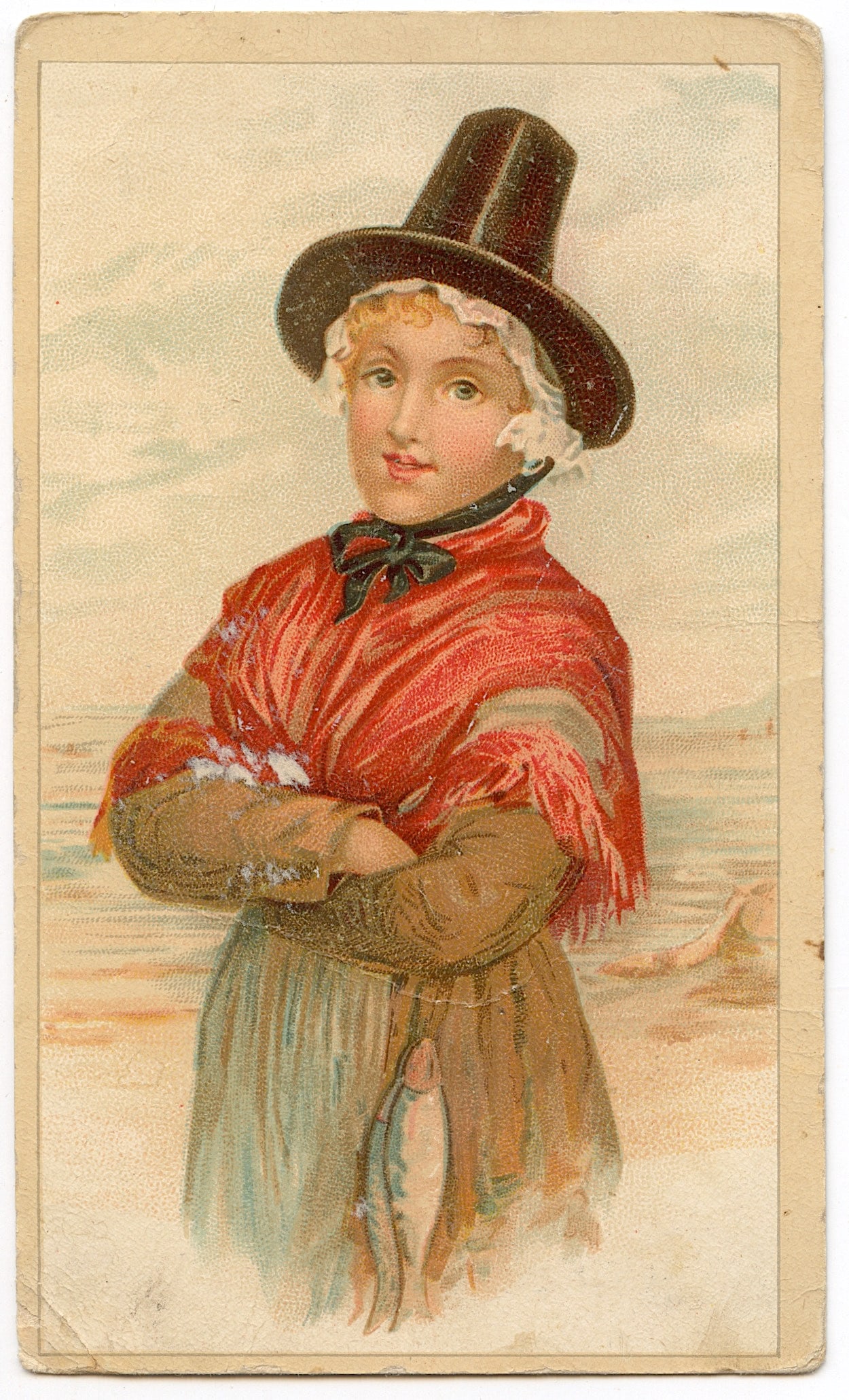 Scarce Antique Ephemera Original Rare Tradecard (1 of 2)