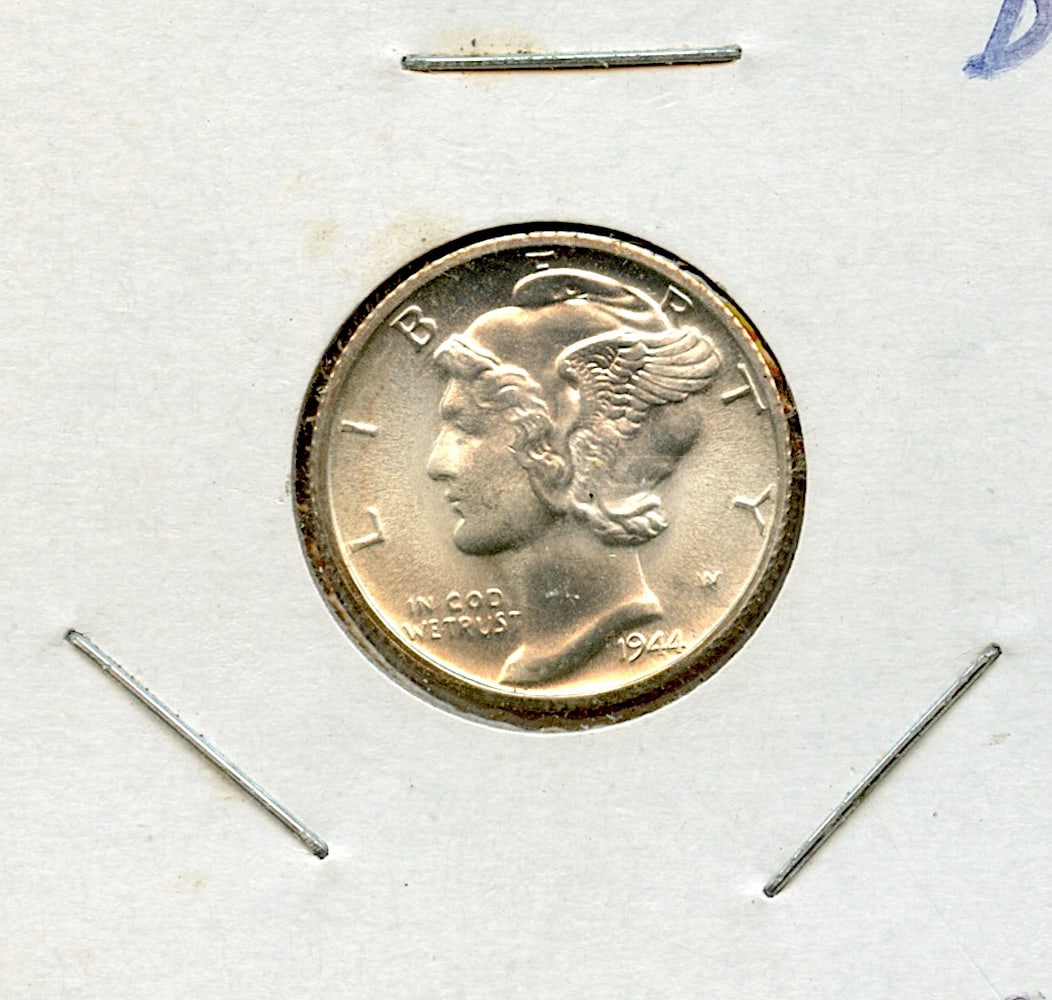 US Circulated Coin One Dime 1941 D (1 of 2)