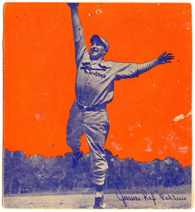 Vintage 1930s Original Wheaties Baseball Cutout Card: James Collins, Cardinals. The dimensions are Approx. 8" to 5.25" x 5" to 6" (Small variances can occur)".We have attached quality images to show its actual condition. This lot is located in Boca Raton