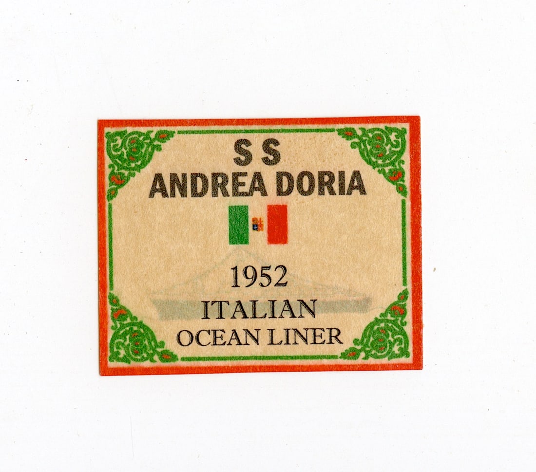 Vintage Stamp Ephemera Royal Mail Ship Strong Room Cruise (1 of 2)