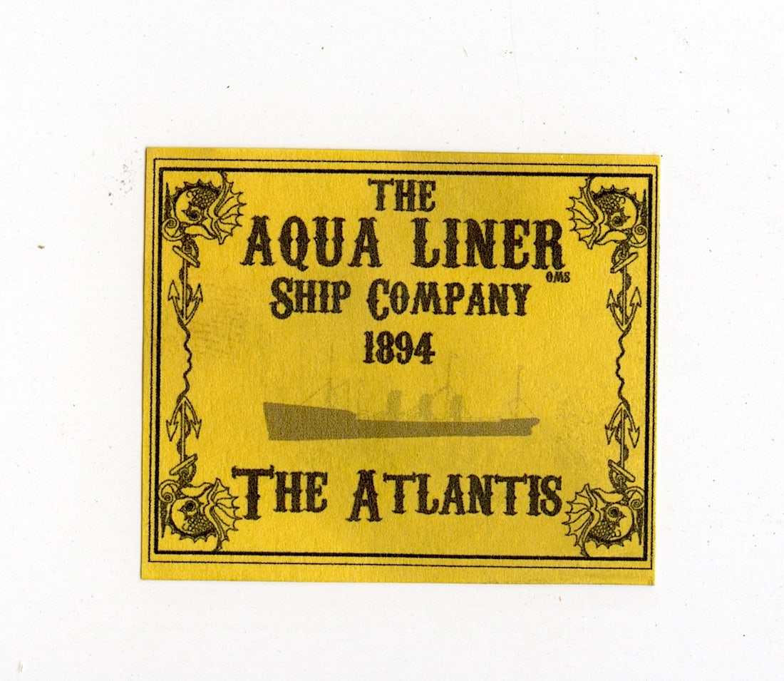 Vintage Stamp Ephemera Royal Mail Ship Strong Room Cruise (1 of 2)