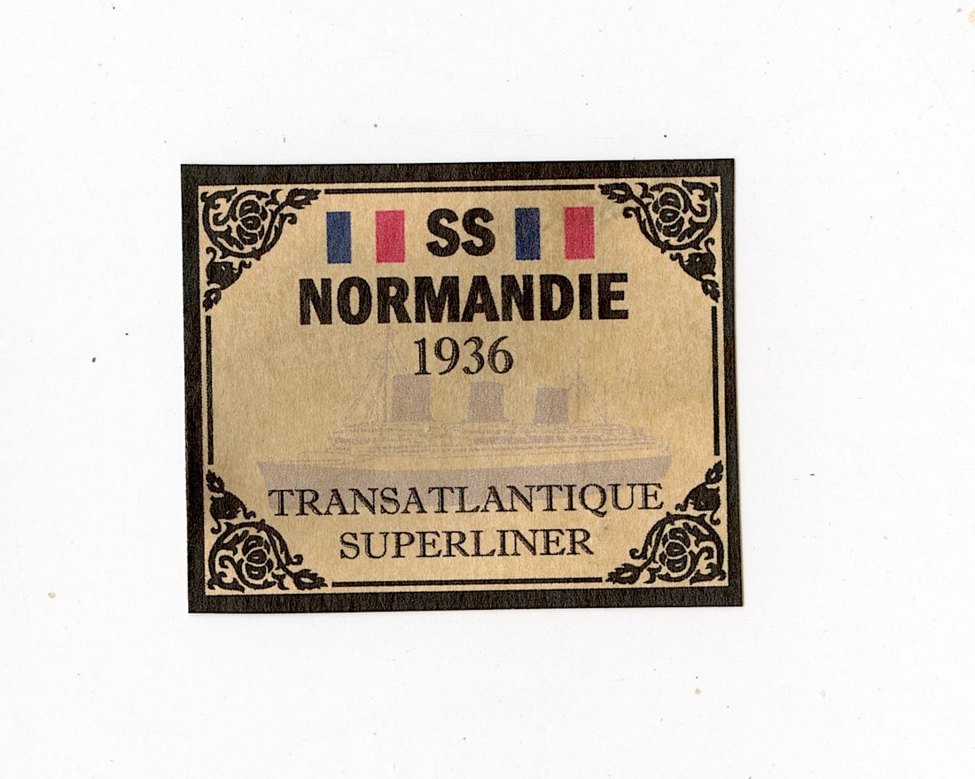 Vintage Stamp Ephemera Royal Mail Ship Strong Room Cruise (1 of 2)