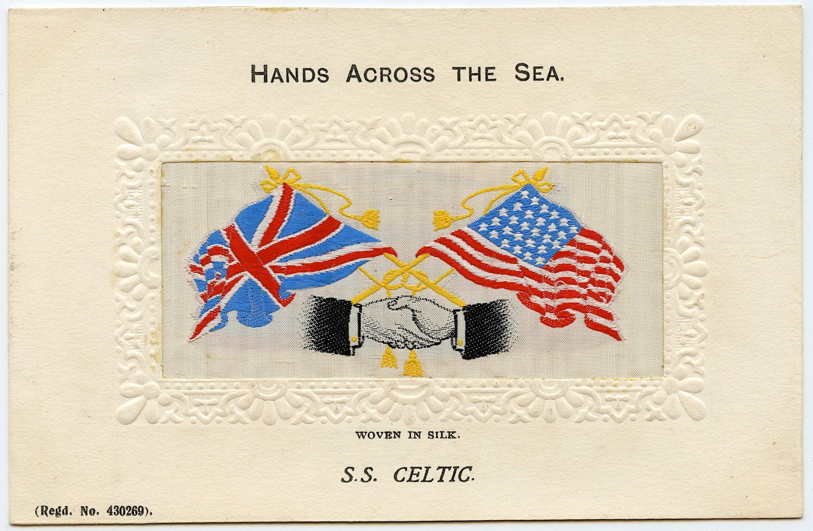 Original S.S. CELTIC Ephemera Postcard Rare Great Condition (1 of 2)