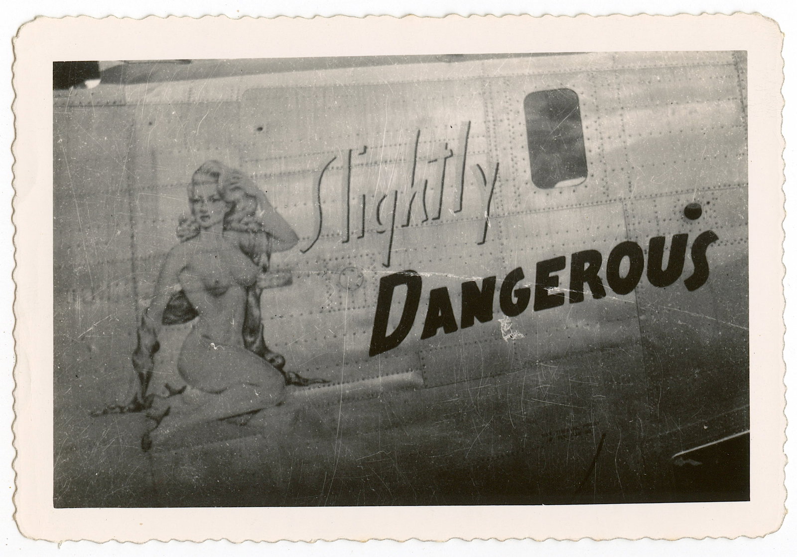Vintage Photo Nose Art WW2 Planes Aviation Bombers: Provenance from the estate of a deceased american military collector. We have included images to show it's actual condition.The dimensions are Approx. 3.5" x 3.5" - 5" (small variances can occur). Thi
