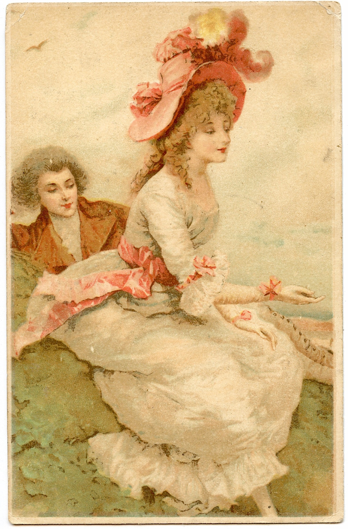 Antique Vintage Rare Original Collectible Postcard OPP!: ABOUT POSTCARDS: The study and collecting of postcards is termed deltiology (from Greek deltion, small writing tablet, and English -logy, the study of). Rarity. As with all antique items, rarity bring