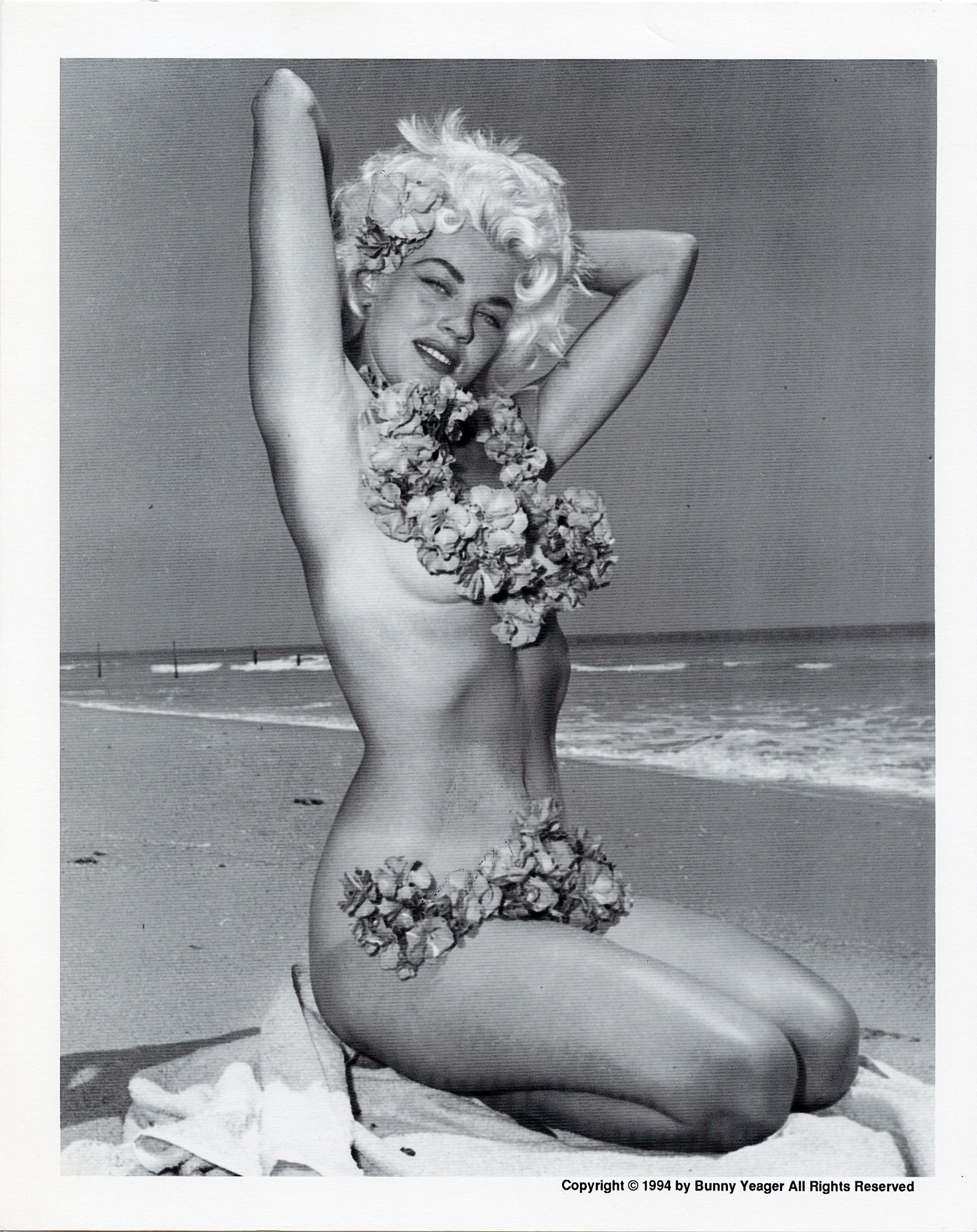 Original BUNNY YEAGER Pin Up Litho CAROL BLAKE (1 of 1)