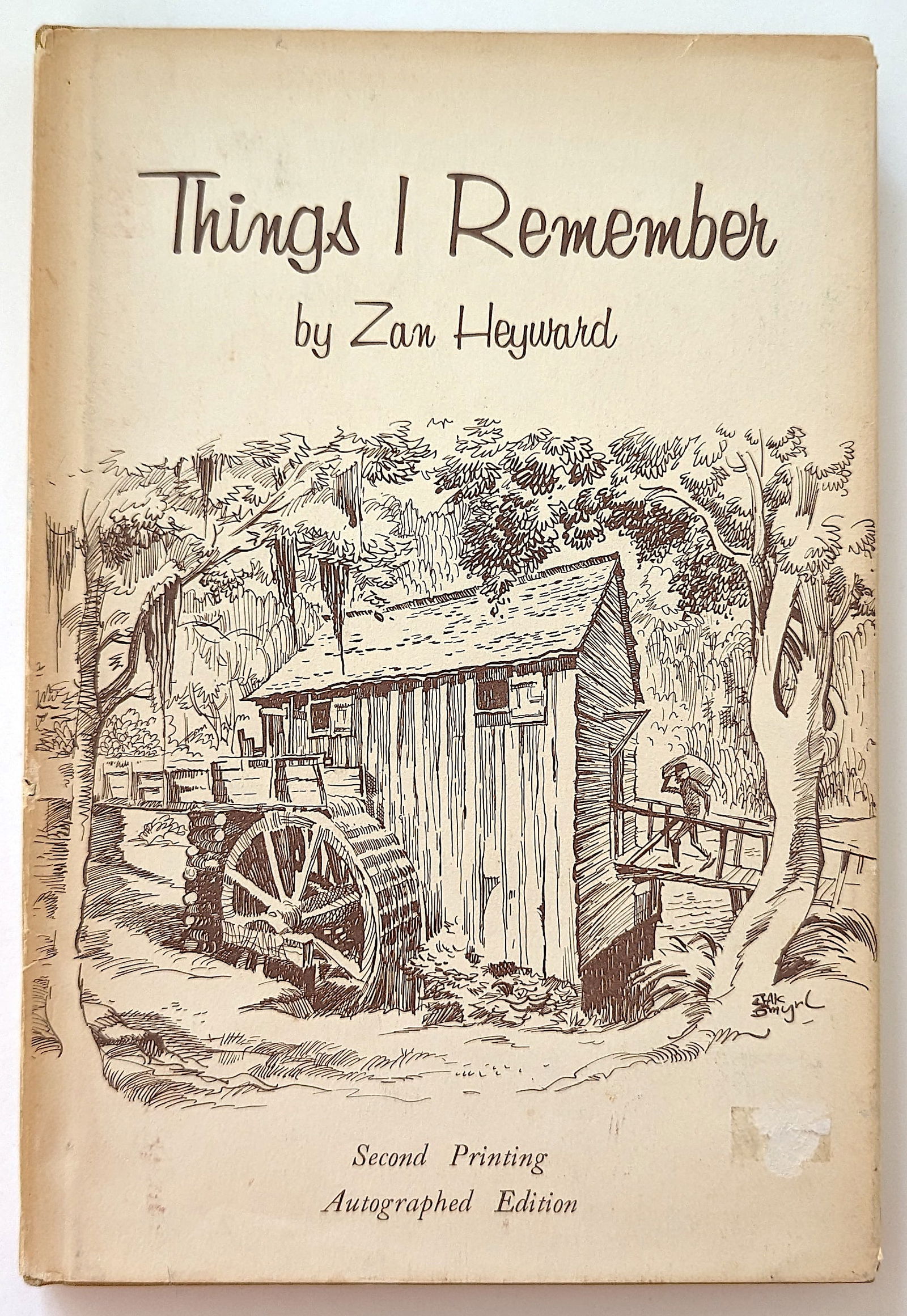 Vintage Book Things I Remember SIGNED (1 of 5)