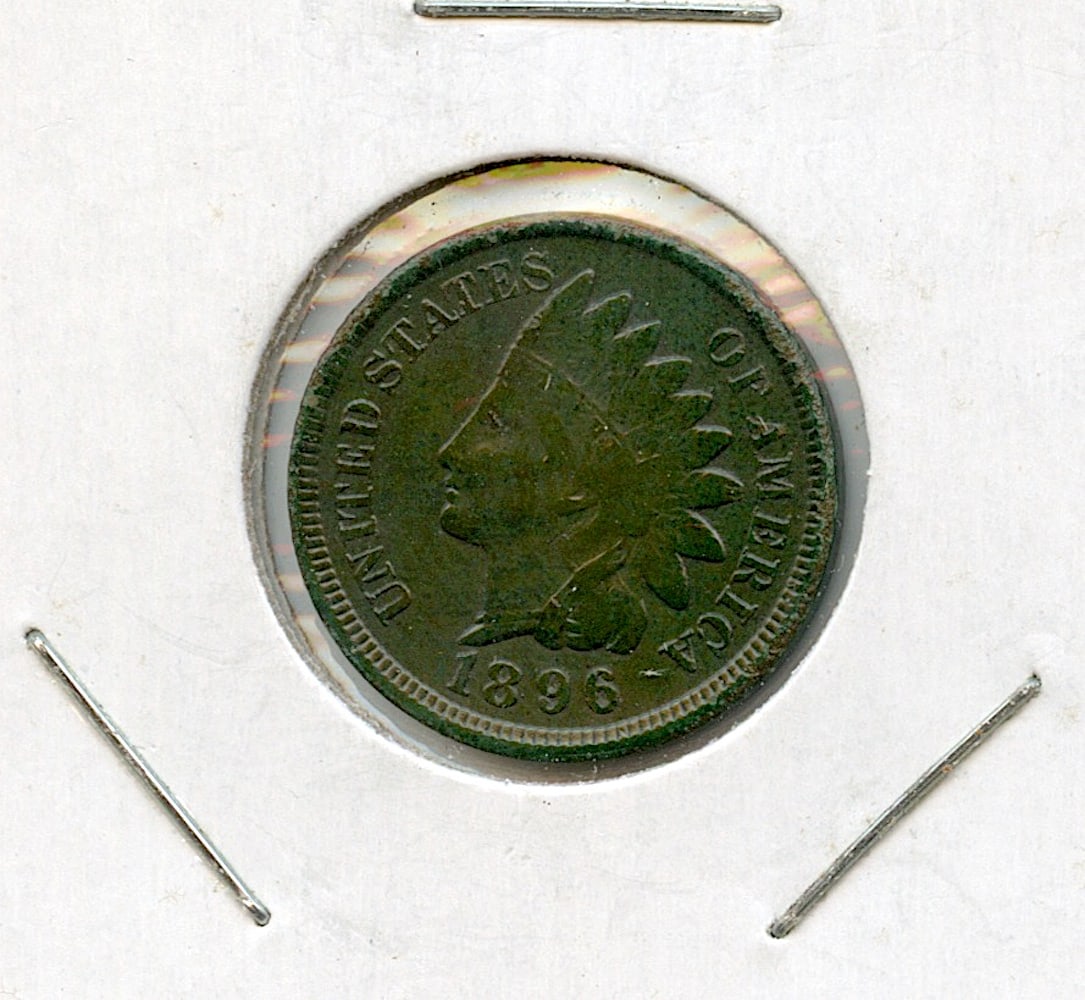 US Circulated Coin One Cent 1896 (1 of 2)