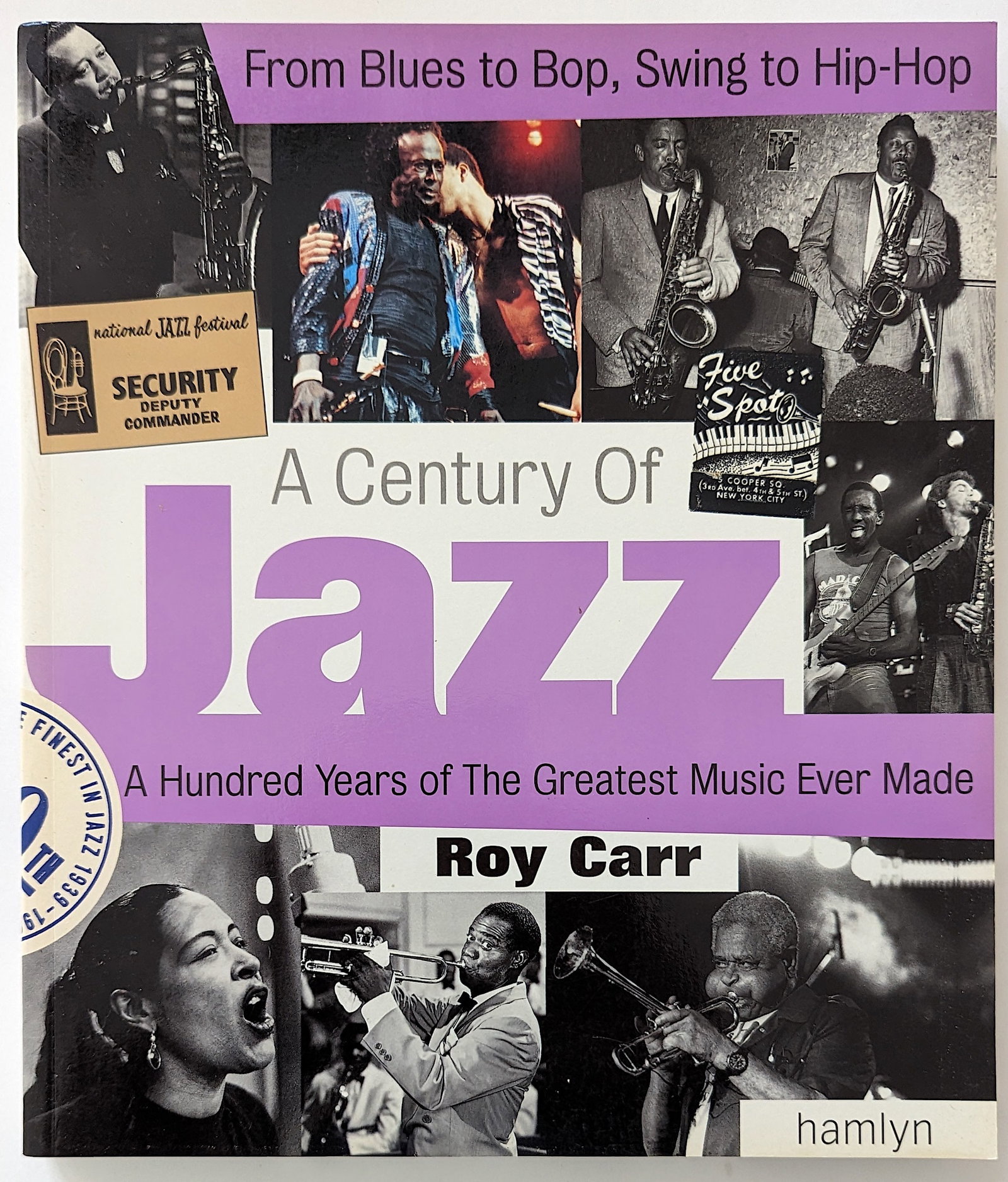 Vintage Book A Century Of JAZZ by Roy Car: The provenance of this book is from a WWII veteran collector in Georgia. This lot is located in Boca Raton, Fl and its shipment will be made directly by Artelisted. Shipping insurance is the responsib