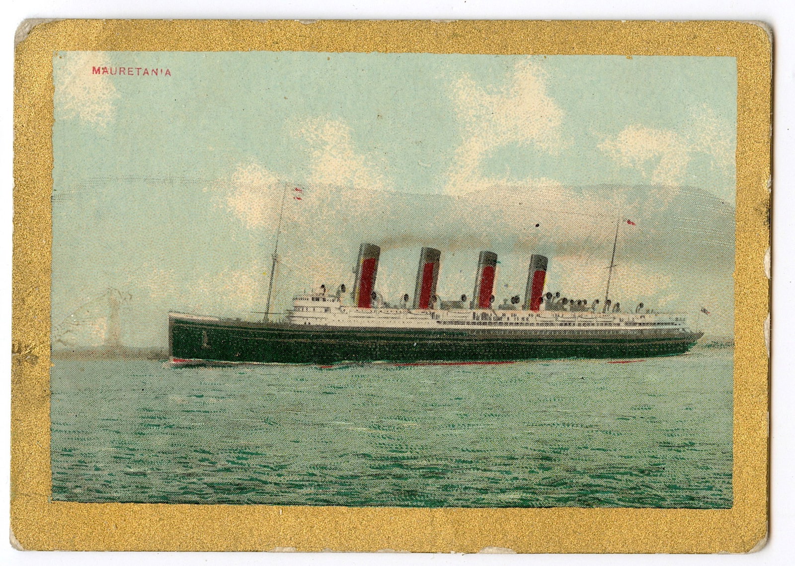 Vintage Tradecard MAURETANIA Ship Ephemera: This lot is located in Boca Raton, Fl and its shipment will be made directly by Artelisted. Shipping insurance is the responsibility of the buyer. Ask us if you want to add insurance cost. Note that i