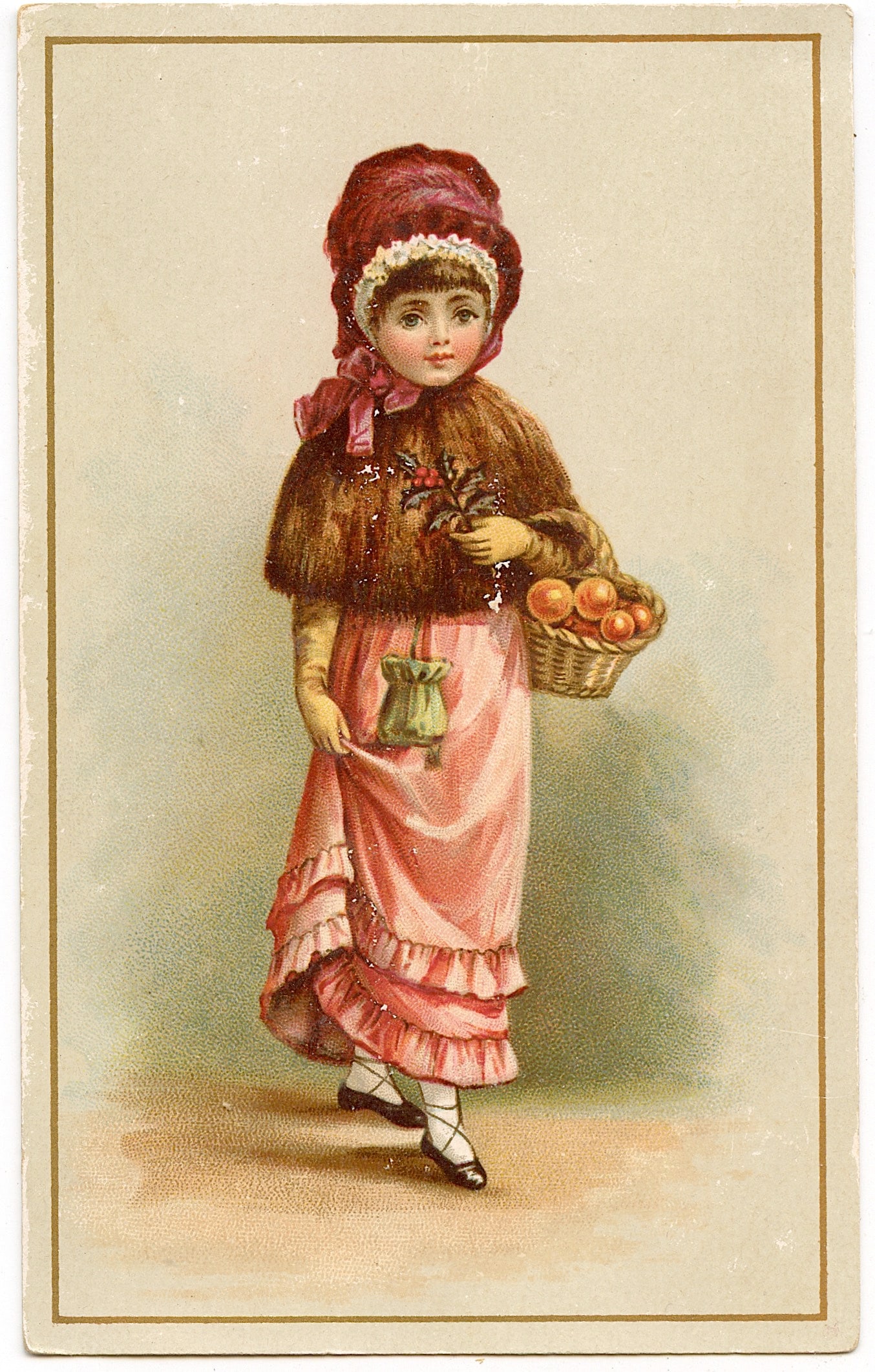 Scarce Antique Ephemera Original Rare Tradecard (1 of 2)