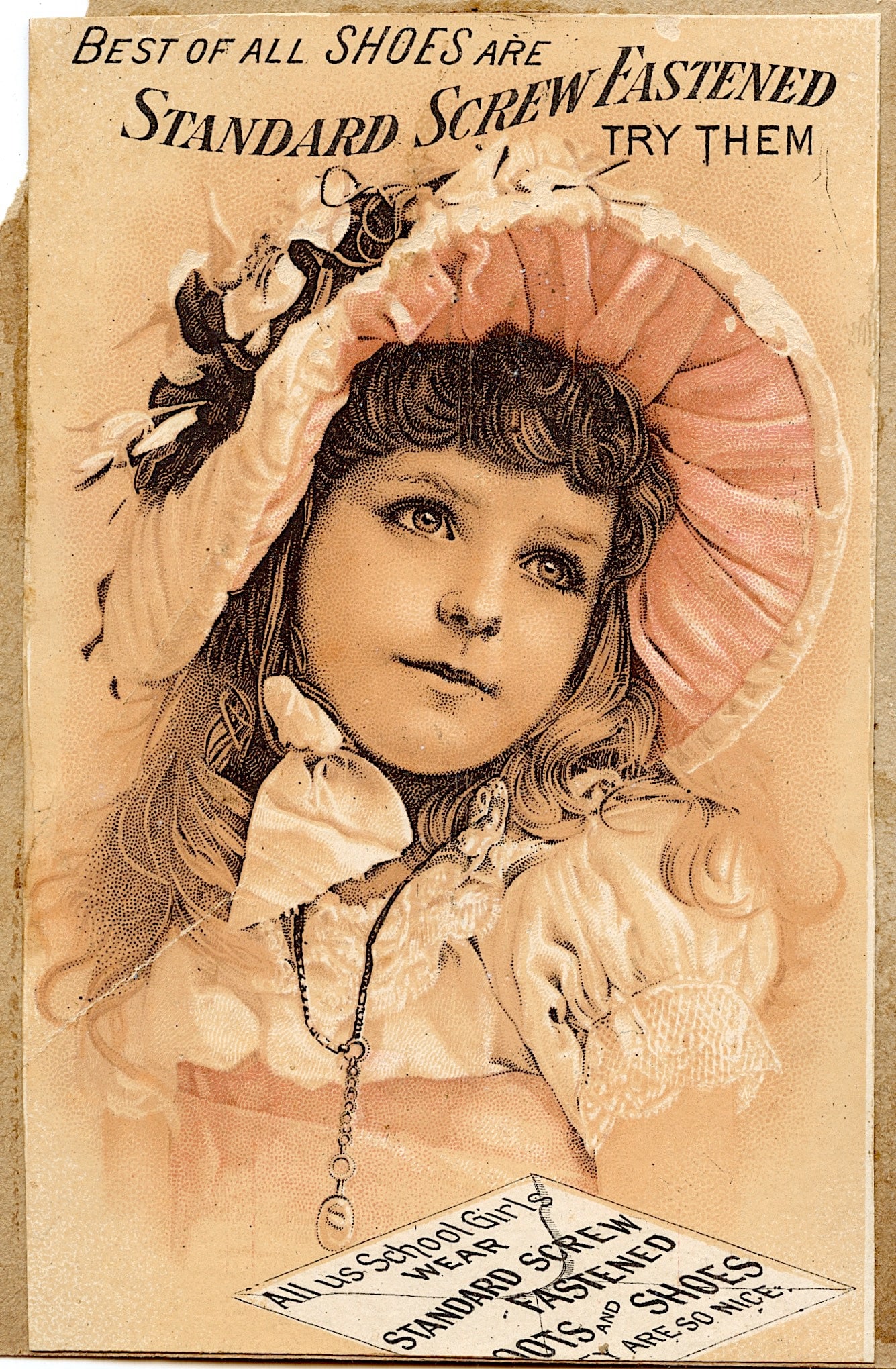 Scarce Antique Ephemera Original Rare Tradecard (1 of 2)