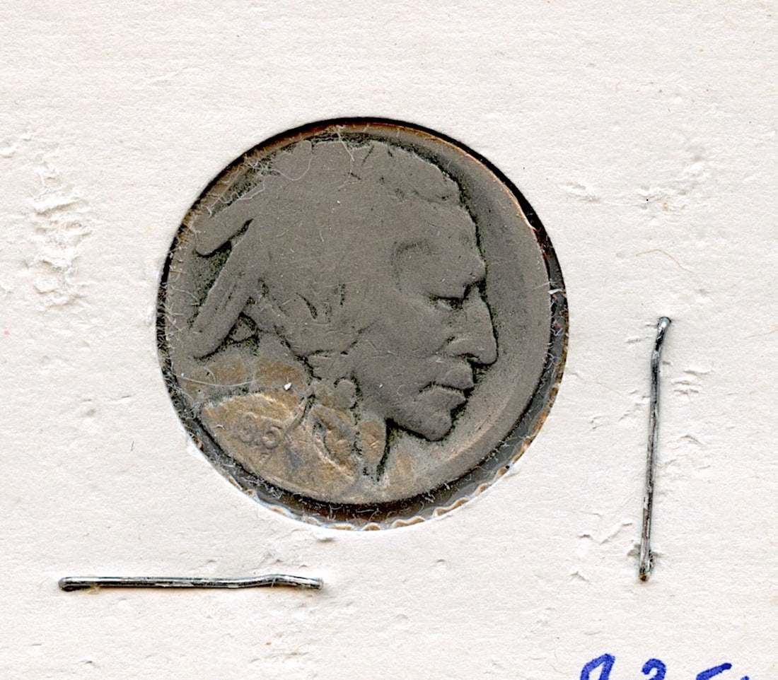 US Circulated Coin Five Cents  1915 (1 of 2)