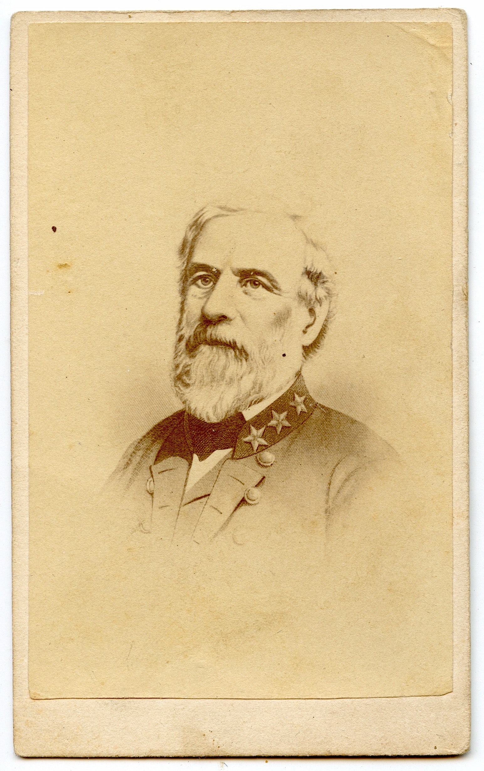 Original Civil War CDV Photograph Gen. R. E. LEE (1 of 2)