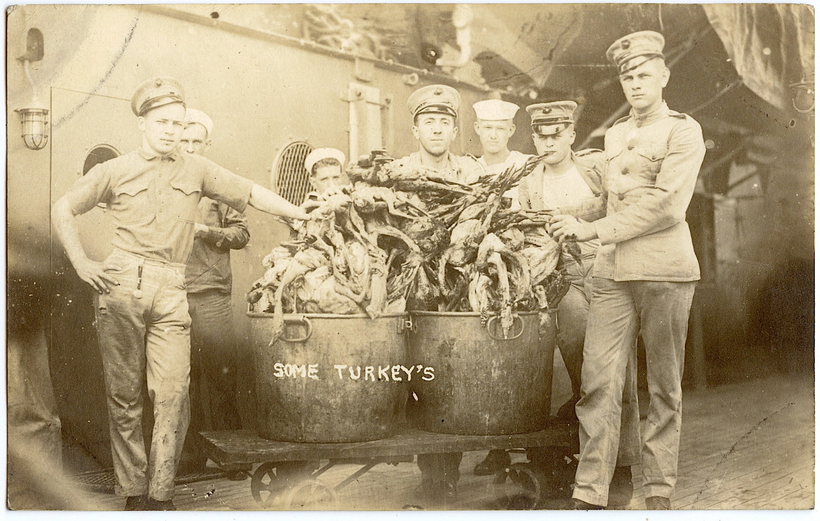 Very Rare Original Photo USS Texas (BB 35)  Ship Crew OPP!!! (1 of 2)