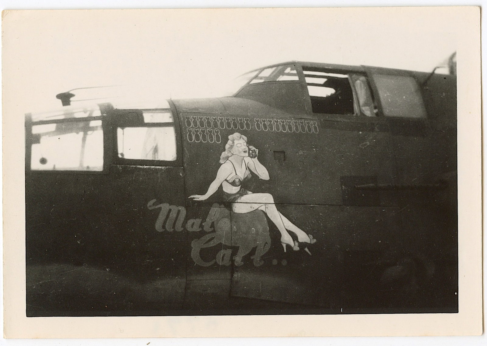 Vintage Photo Nose Art Pin UP American Bomber WWII 1940s: The dimensions are Approx. 5.5" x 8.25" (small variances can occur). This lot is located in Boca Raton, Fl and its shipment will be made directly by Artelisted. Shipping insurance is the responsibilit