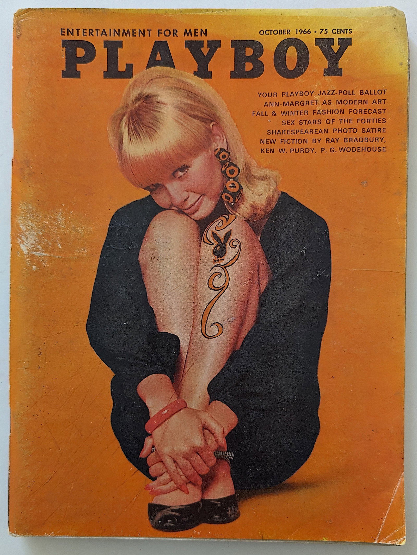 Vintage Adult Magazine PLAYBOY October 1966 (1 of 1)