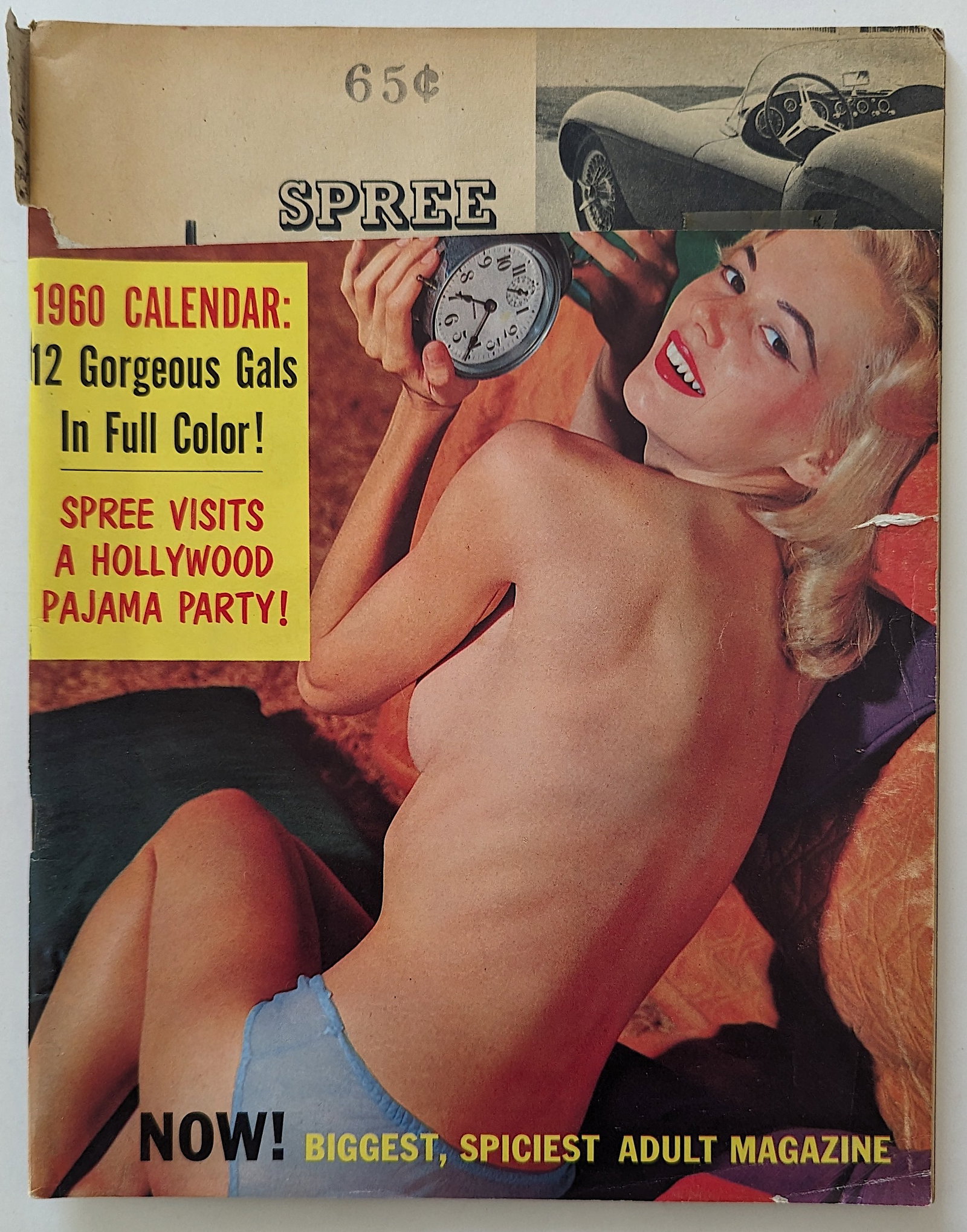 Vintage Adult Magazine SPREE Vol.1 - No. 14: This lot is coming from a collector in RI. This lot is located in Boca Raton, Fl and its shipment will be made directly by Artelisted. Shipping insurance is the responsibility of the buyer. Ask us if 