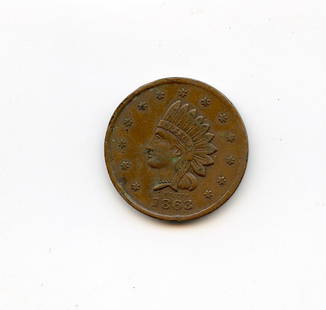 Civil War Token 1863 Copper L. Roloff Patriotic: This coin is from the estate of RI Collector. We have included high resolution images to show the condition (please, see included images).This lot is located in Boca Raton, Fl and its shipment will