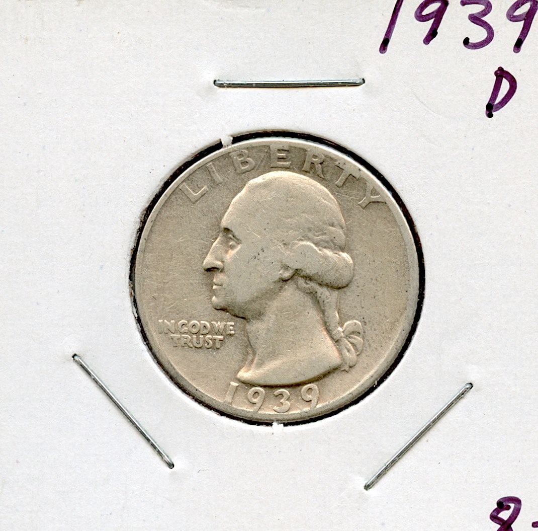 US Circulated Coin Quarter Dollar 1839 D: This coin is from the estate of a deceased collector. We have included high resolution images to show the condition (please, see included images). This lot is located in Boca Raton, Fl and its shipmen