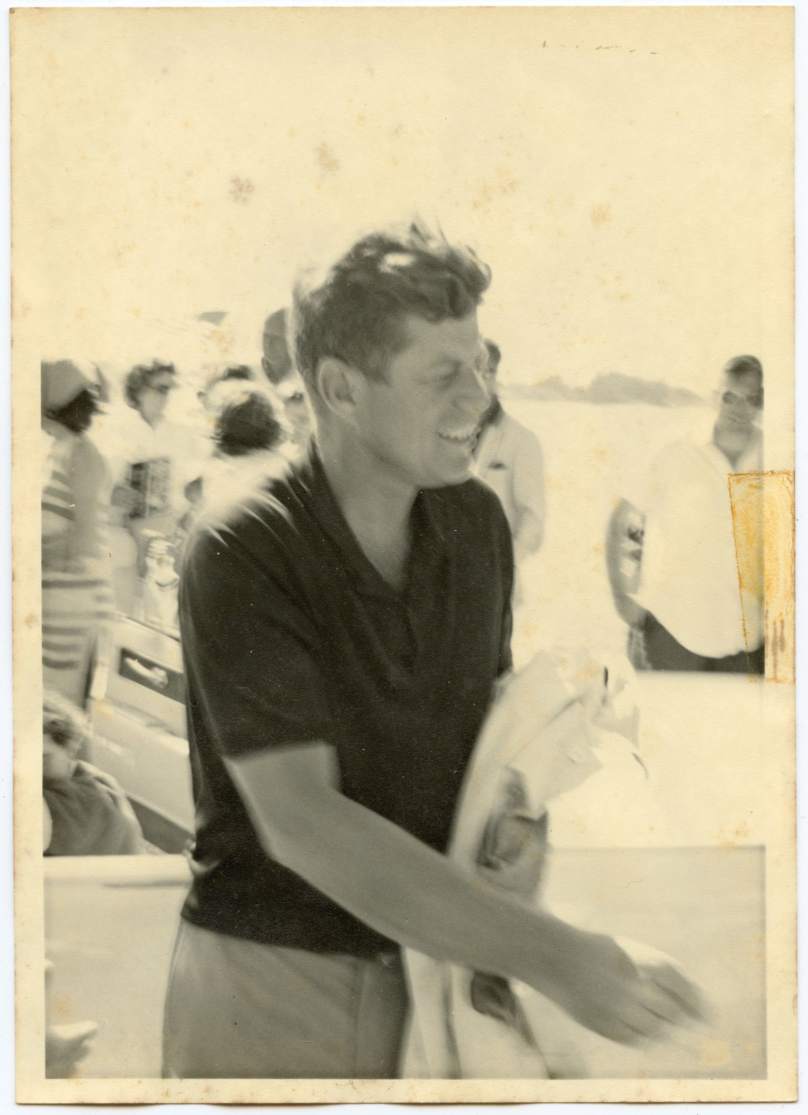 Vintage Original Photo President John F. Kennedy: Original photograph with dimensions Approx. 7" x 5". This antique / vintage image in New York is an original creation of the time (between 1900 to 1950s) taken and printed by Louis Jacob Curtman. He w