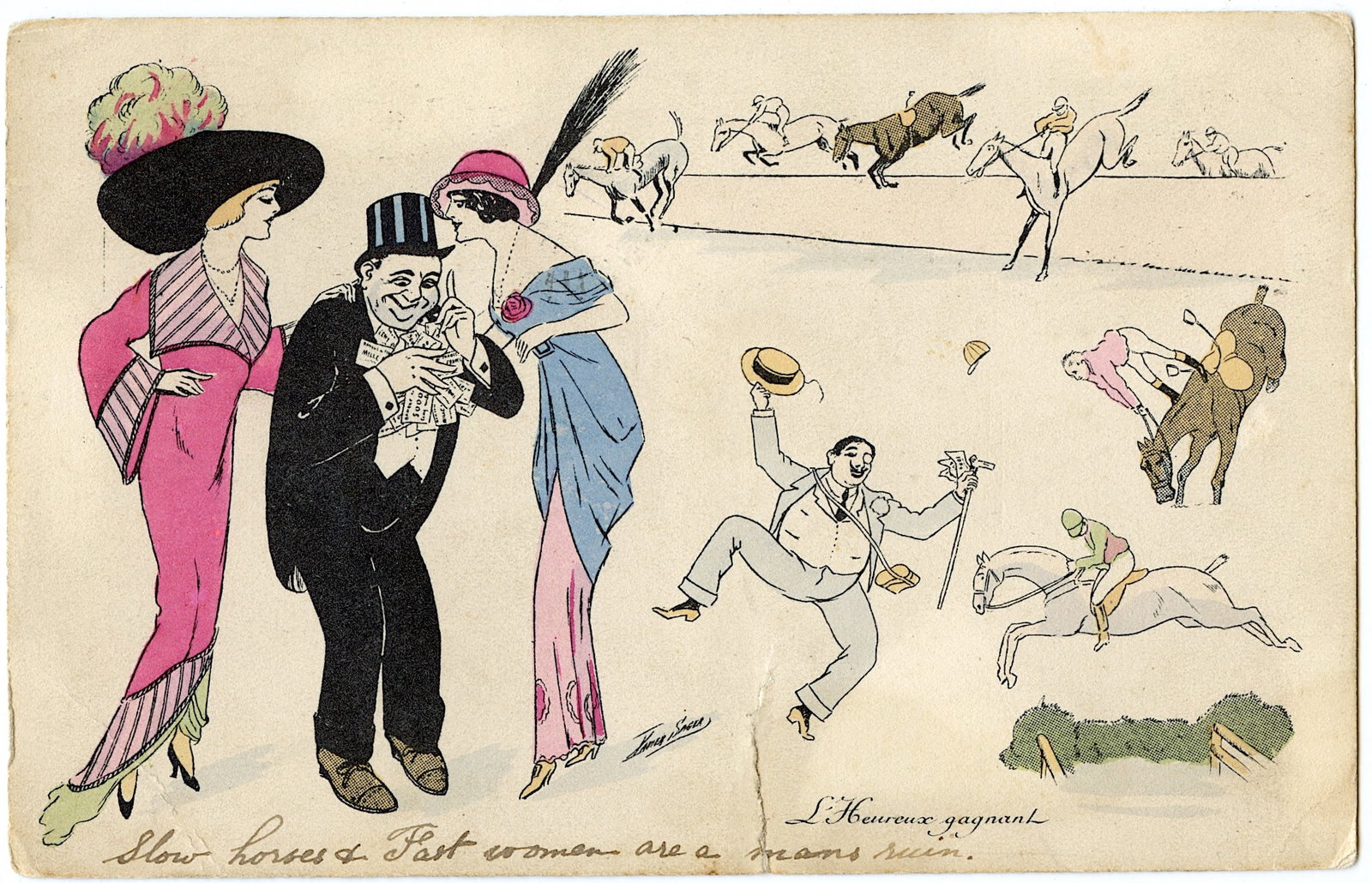 Antique Vintage Rare Original Collectible Postcard OPP!: ABOUT POSTCARDS: The study and collecting of postcards is termed deltiology (from Greek deltion, small writing tablet, and English -logy, the study of). Rarity. As with all antique items, rarity bring