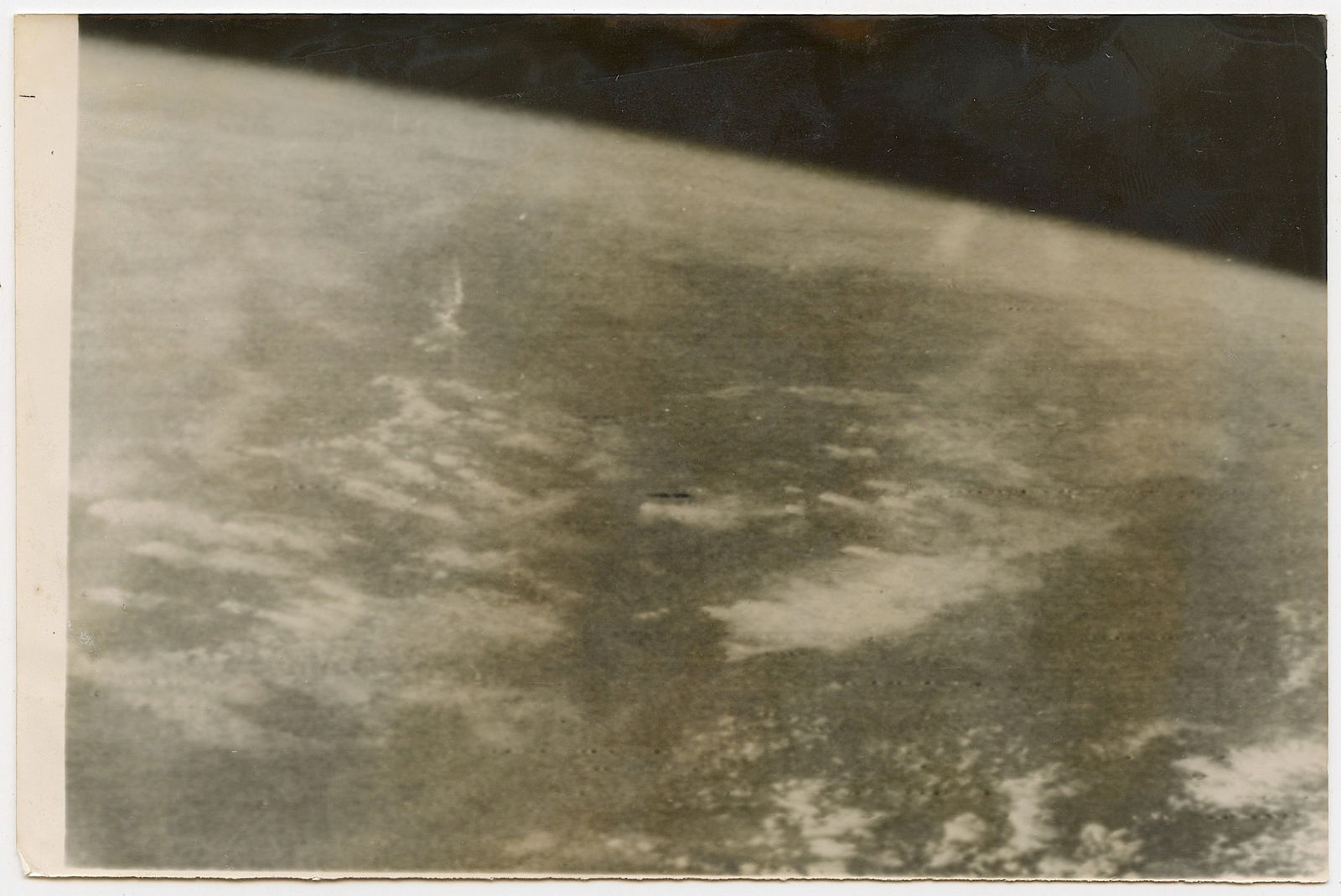 Vintage Original Historical Space Photo by John Glenn (1 of 2)