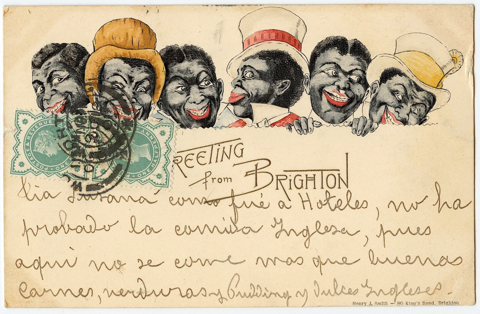 Antique Vintage Rare Original Collectible Postcard OPP!: ABOUT POSTCARDS: The study and collecting of postcards is termed deltiology (from Greek deltion, small writing tablet, and English -logy, the study of). Rarity. As with all antique items, rarity bring