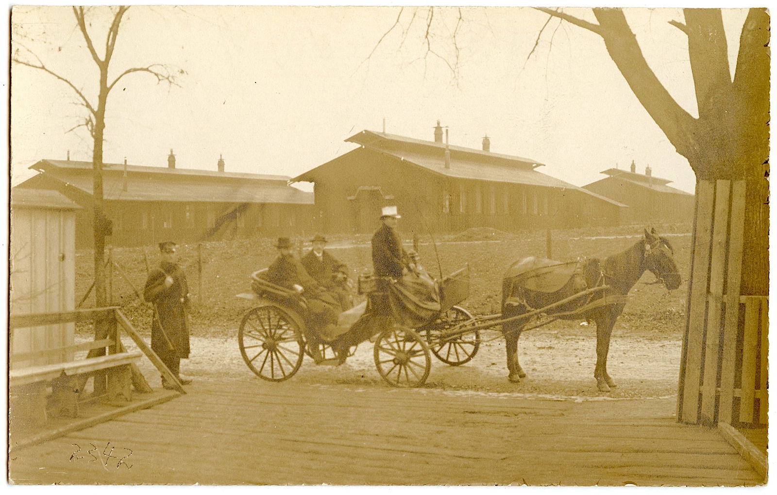 Rare Real Photo Postcard Prison Camp Goettingen WW1 (1 of 2)