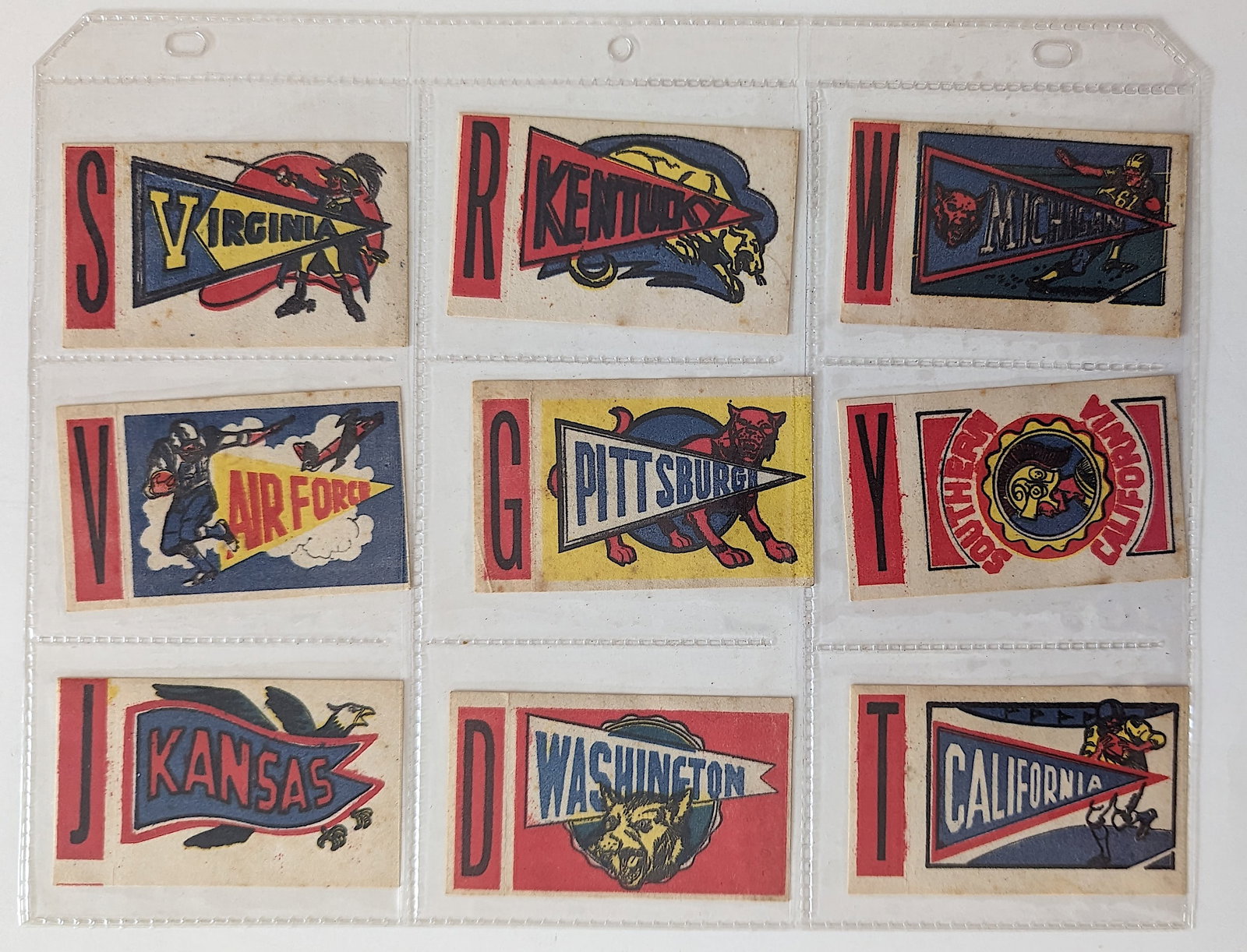 Set with Vintage Sports Ephemera Magic Rub-Off: The provenance of this lot is from the estate of a deceased collector in South Florida. This lot is located in Boca Raton, Fl and its shipment will be made directly by Artelisted. Shipping insurance i