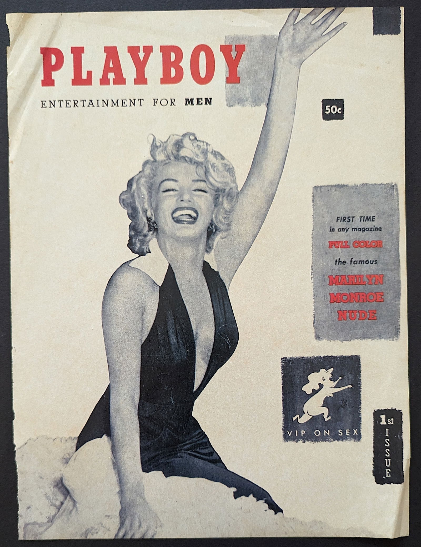 Vintage Print Marilyn Monroe From Playboy Magazine (1 of 2)