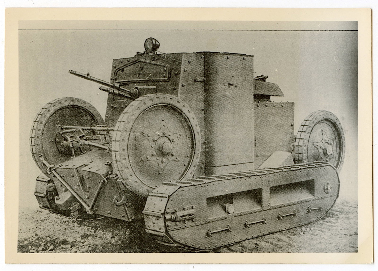 Original Rare Historical Photo Military Armoured Car: This vintage lot has been carefully selected by the Artelisted's Auctioneer from the estates of deceased collectors in the US and Europe. We have included quality images to show it's actual condition.