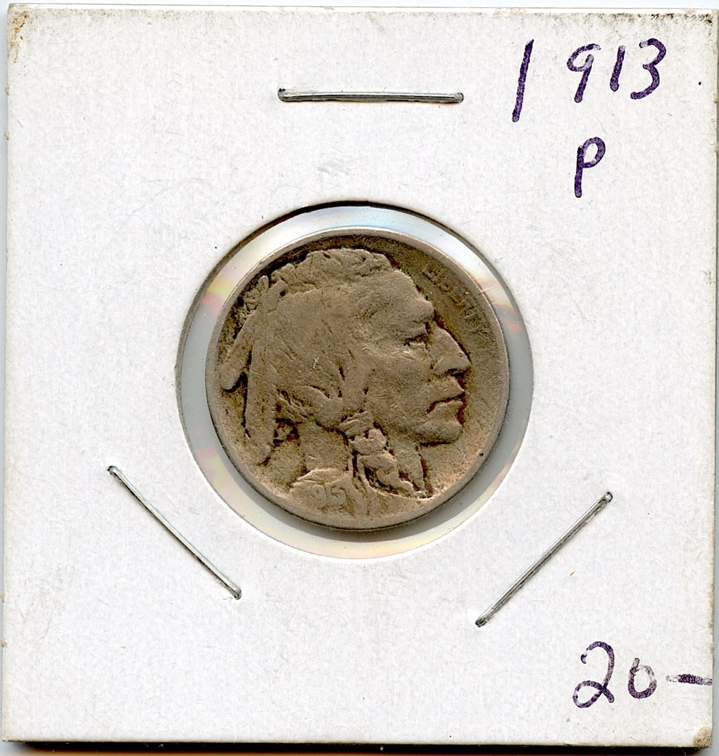 Collectors US Circulated Coin 5 Cents 1913 P (1 of 2)