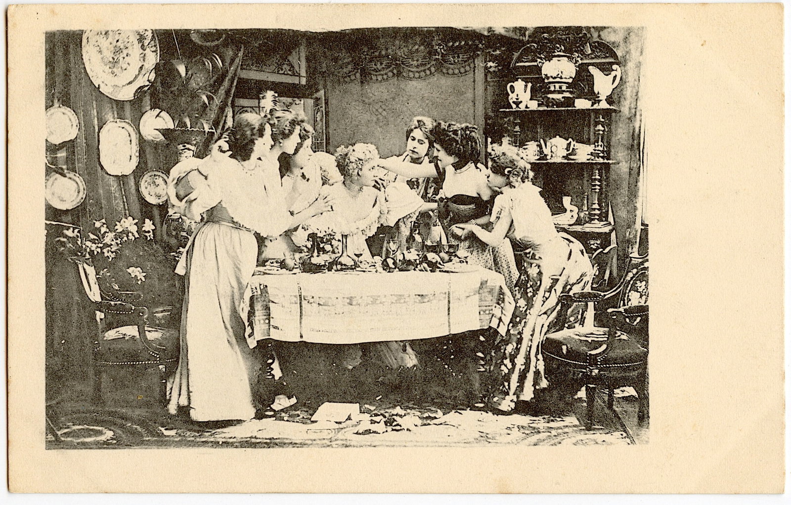 Rare Vintage French Postcard Erotic Female: ABOUT POSTCARDS & TRADECARDS: The study and collecting of postcards is termed deltiology (from Greek deltion, small writing tablet, and English -logy, the study of). Rarity. As with all antique items,