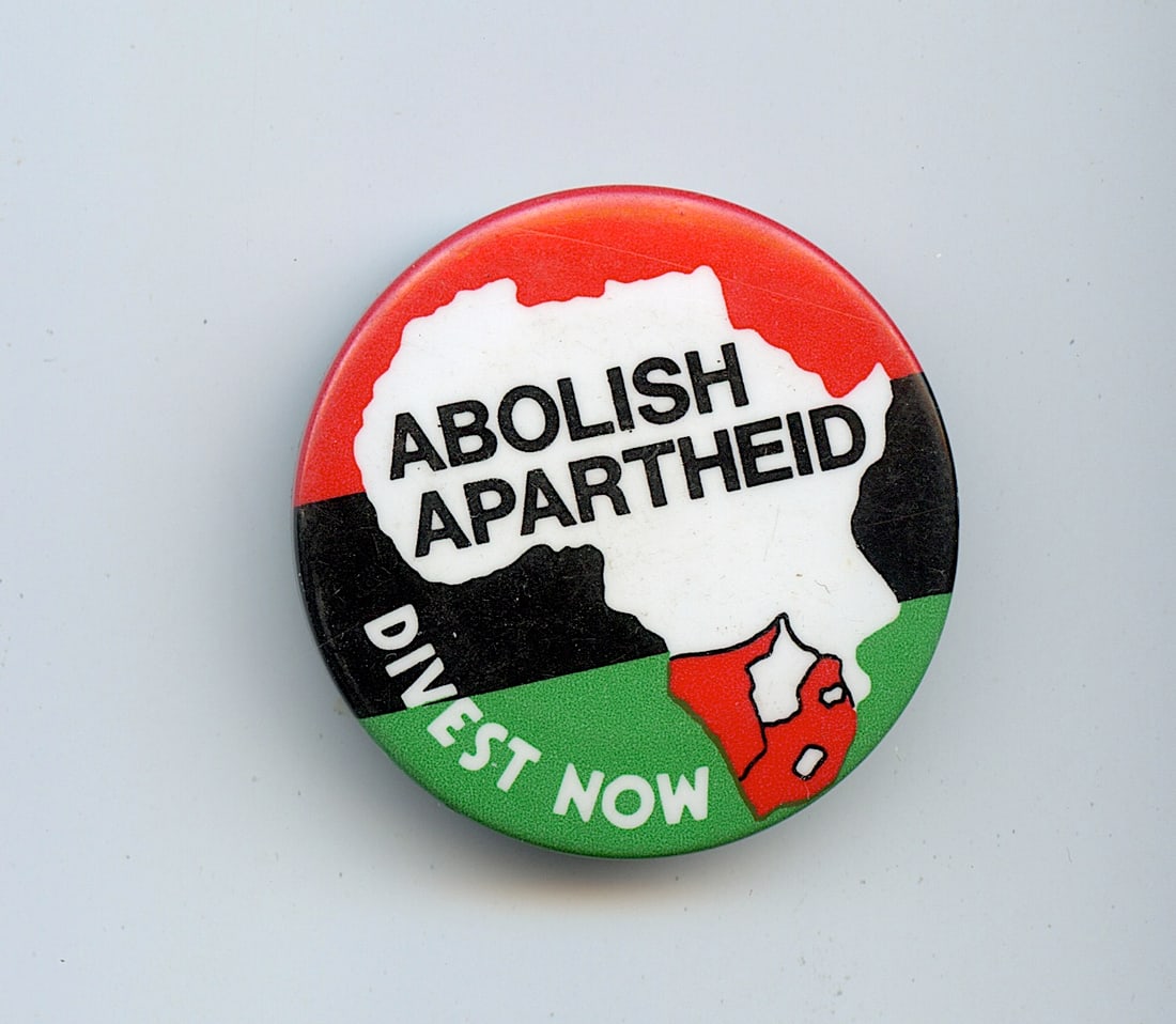 Vintage Rare Original Pinback Button Political & Hippie Era (1 of 2)