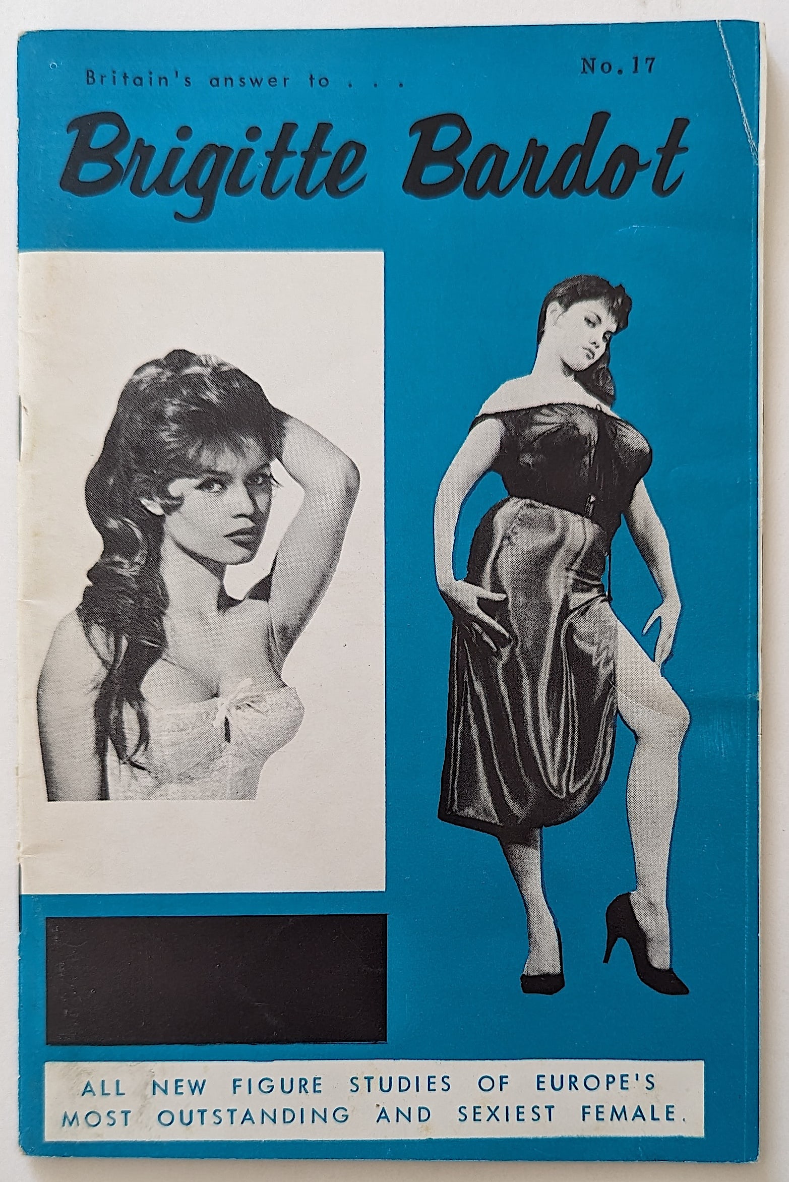 Vintage Bizarre Pin Ups Nudes Erotic Magazine 1950s: With many vintage original gravures. The provenance is from a collector in RI. The dimensions are Approx. 5.5" x 3.25". This lot is located in Boca Raton, Fl and its shipment will be made directly by 