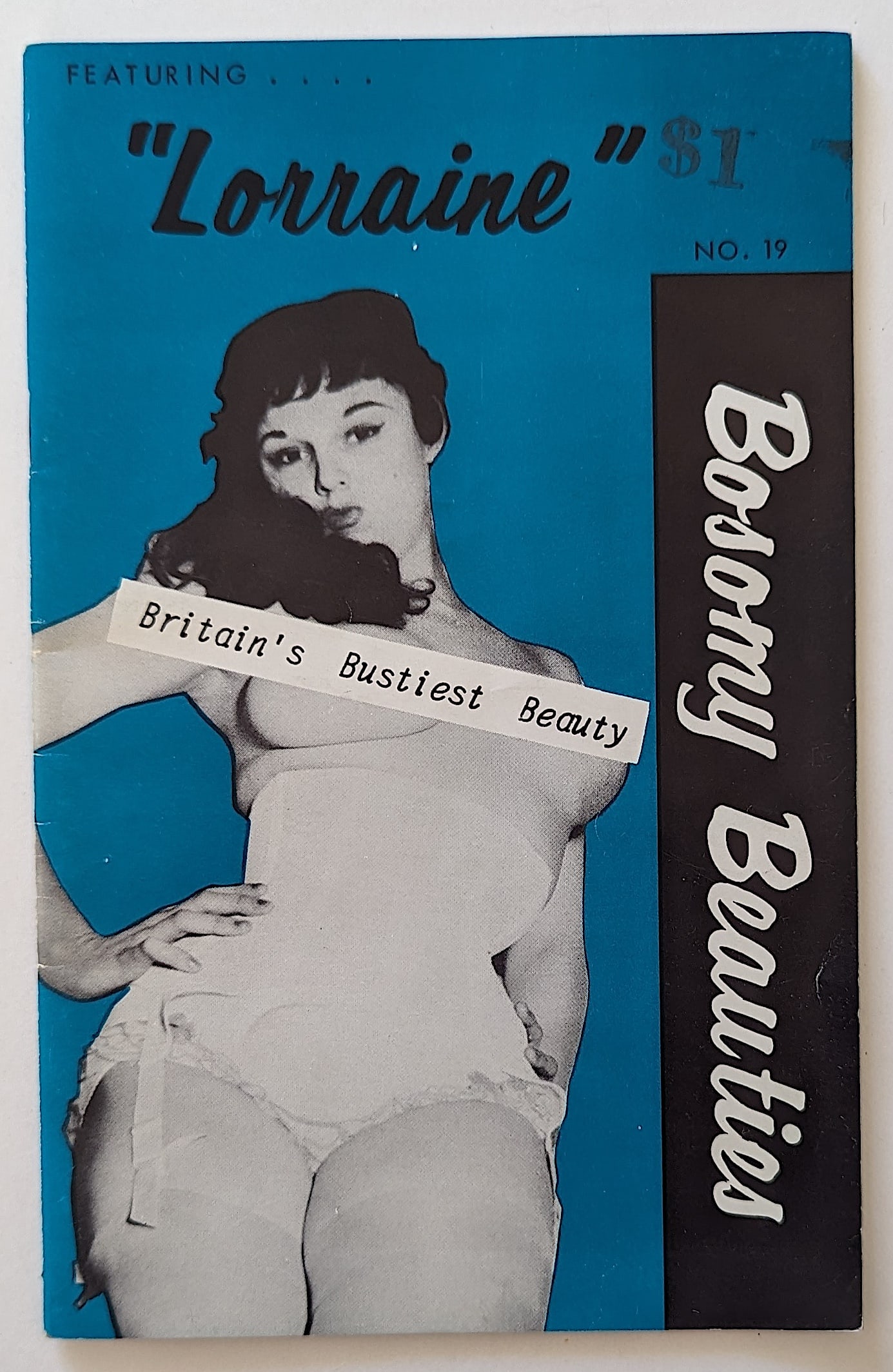 Vintage Bizarre Pin Ups Nudes Erotic Magazine 1950s: With many vintage original gravures. The provenance is from a collector in RI. The dimensions are Approx. 5.5" x 3.25". This lot is located in Boca Raton, Fl and its shipment will be made directly by 
