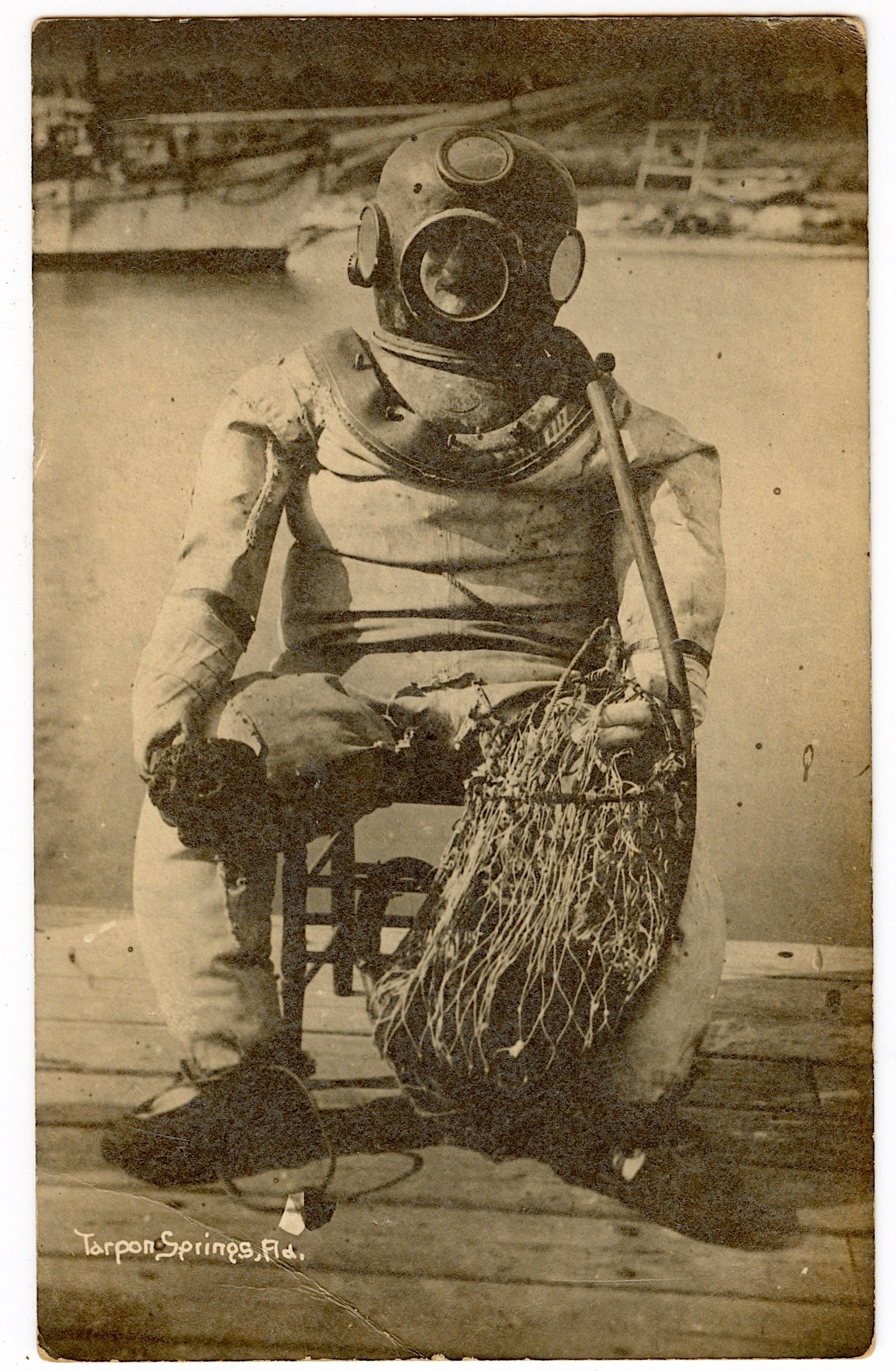 Original Vintage Real Photo Rare Postcard Florida FL (1 of 2)