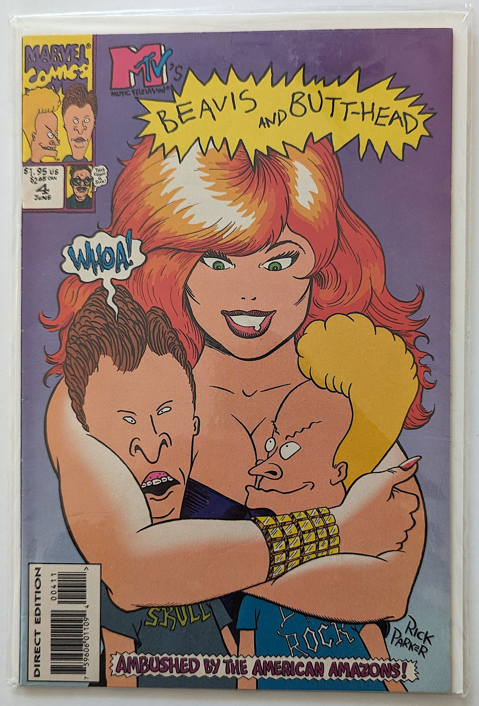 Beavis and butthead june 1994 vol 1 #4 Marvel Comics (1 of 1)