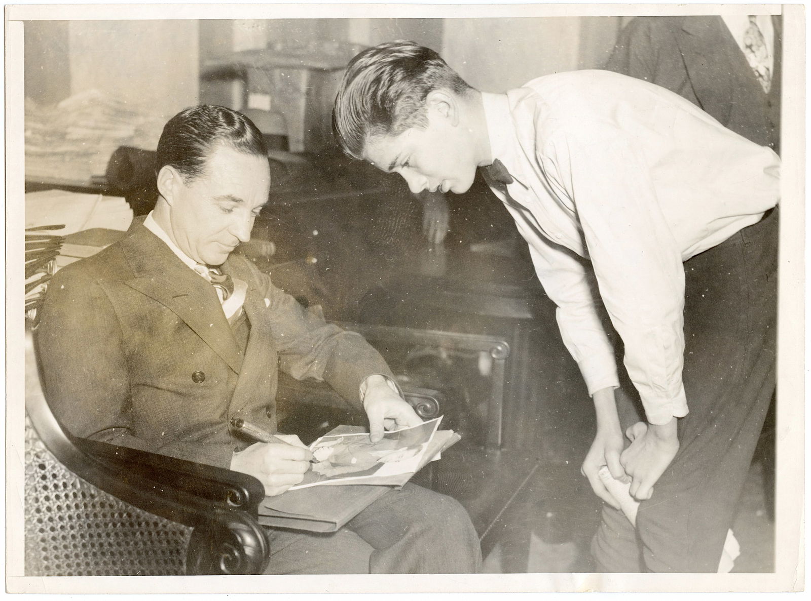 Original Rare Historical Photo Edsel Ford Car (1 of 2)