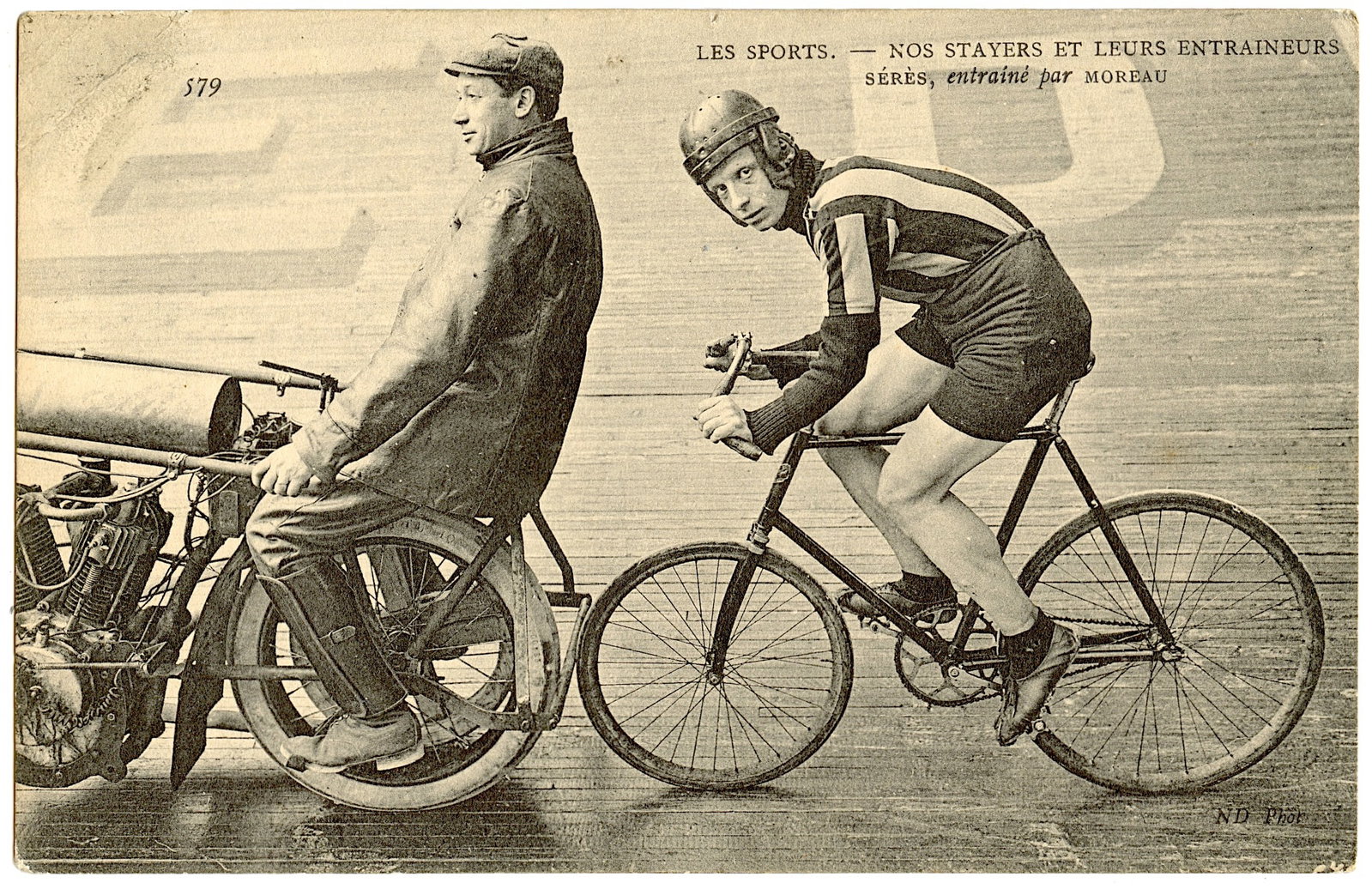 Antique Vintage Original Postcard Cyclism Sports: The dimensions of an antique postcard are Approx. 5.5"x 3.5" (small variances can occur).