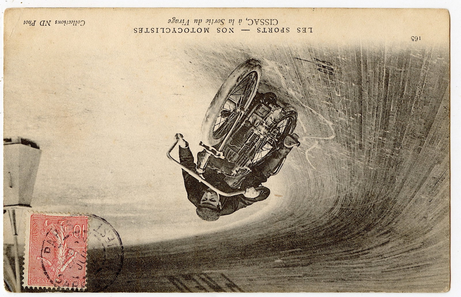 Antique Vintage Original Postcard Cyclism Sports: The dimensions of an antique postcard are Approx. 5.5"x 3.5" (small variances can occur).