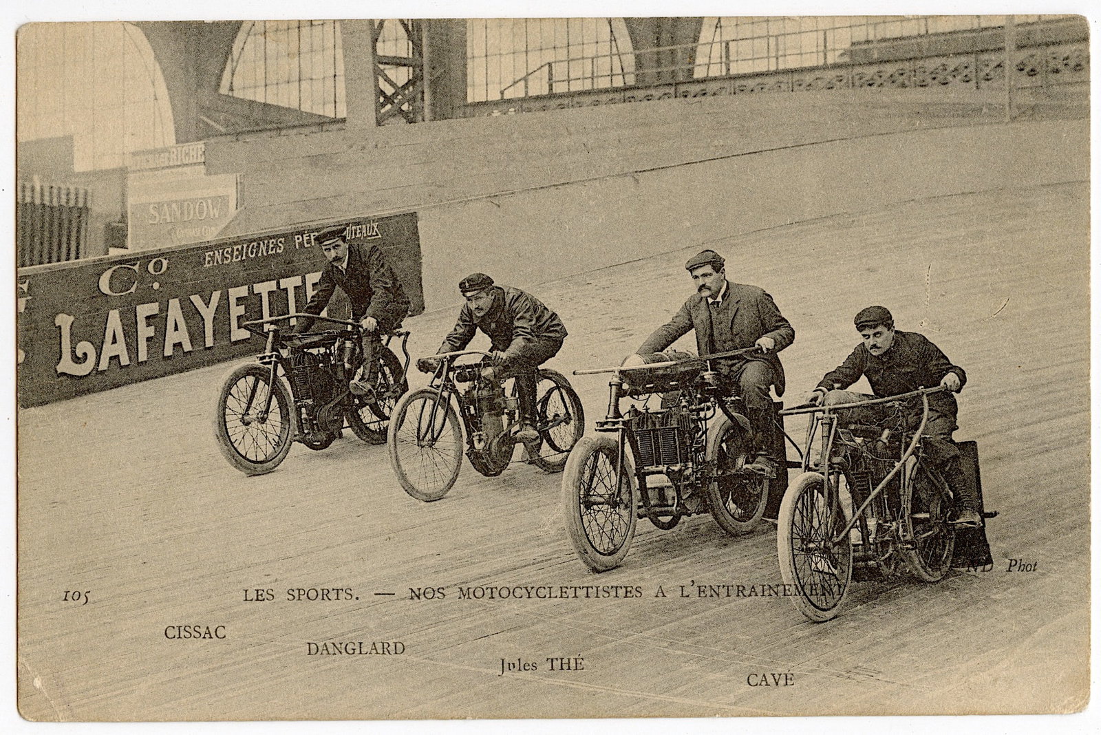 Antique Vintage Original Postcard Cyclism Sports: The dimensions of an antique postcard are Approx. 5.5"x 3.5" (small variances can occur).